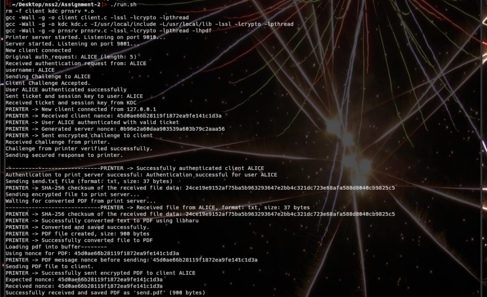 Print Server Project Screenshot